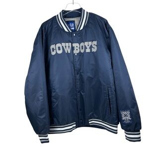 NFL Ultra Game Dallas Cowboys Bomber‎ Jacket Men’s Size XXL NWT MSRP $130